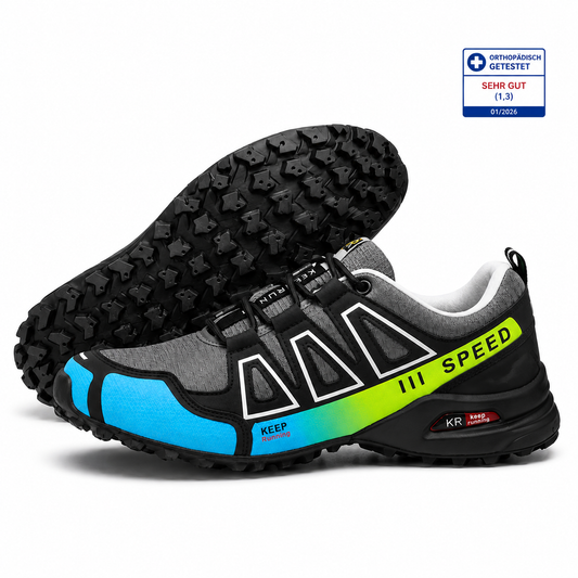 TerraStep Pro – Orthopädischer, wasserdichter & schmerzlindernder  Lauf- & Wanderschuh Unisex