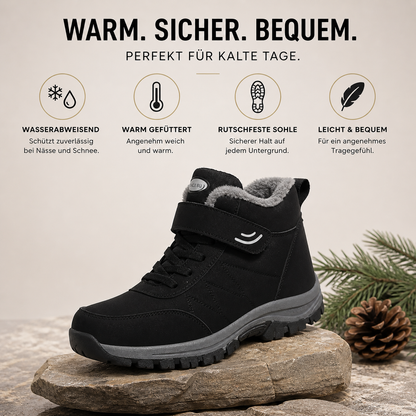 WarmStep Komfortstiefel – Mit Klettverschluss