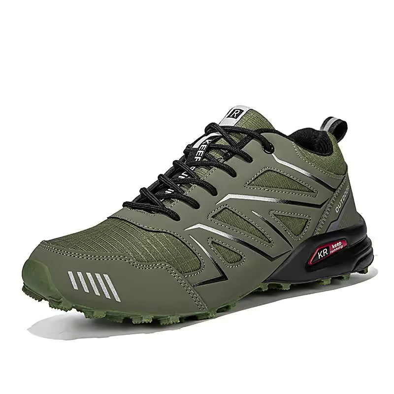 TerraStep Pro – Orthopädischer, wasserdichter & schmerzlindernder  Lauf- & Wanderschuh Unisex Weiß