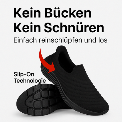 FlexStep Pro – Ergonomische Alltagsschuhe ohne Bücken