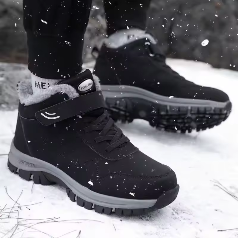 WarmStep Komfortstiefel – Mit Klettverschluss