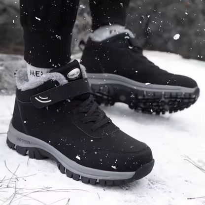 WarmStep Komfortstiefel – Mit Klettverschluss