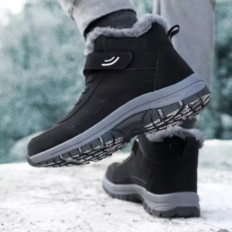 WarmStep Komfortstiefel – Mit Klettverschluss