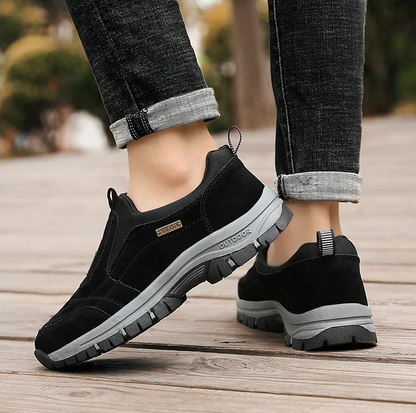 FlexMotion Pro – Orthopädischer, rutschfester & wasserdichter Schmerzlinderungs - Schuh Unisex Blau