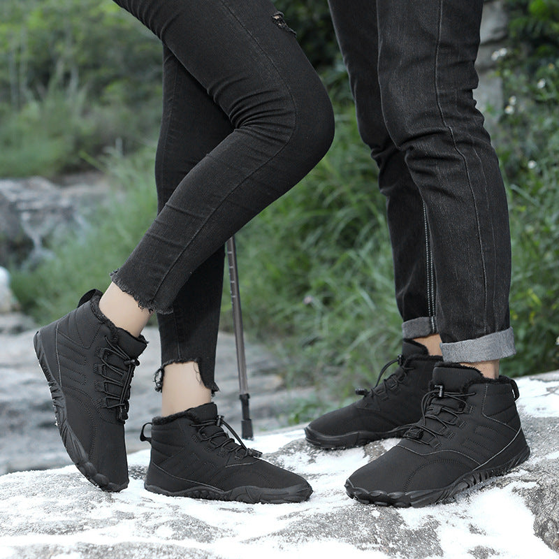 FrostBare – Wärmender Winter-Barfußstiefel mit rutschfester Sohle (Unisex)