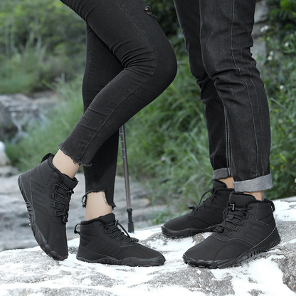 FrostBare – Wärmender Winter-Barfußstiefel mit rutschfester Sohle (Unisex)