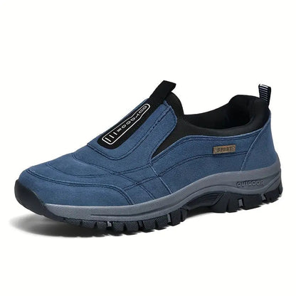 FlexMotion Pro – Orthopädischer, rutschfester & wasserdichter Schmerzlinderungs - Schuh Unisex Blau