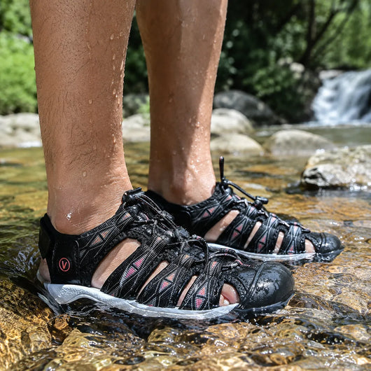 AeroTrail Pro – Schmerzlindernde Komfort-Sandalen zum Gehen & Wandern | Rutschfest & Federleicht
