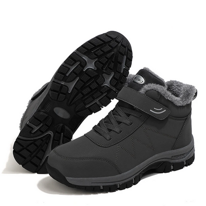 WarmStep Komfortstiefel – Mit Klettverschluss