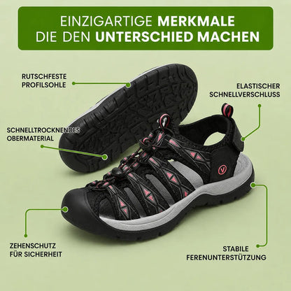 AeroTrail Pro – Schmerzlindernde Komfort-Sandalen zum Gehen & Wandern | Rutschfest & Federleicht
