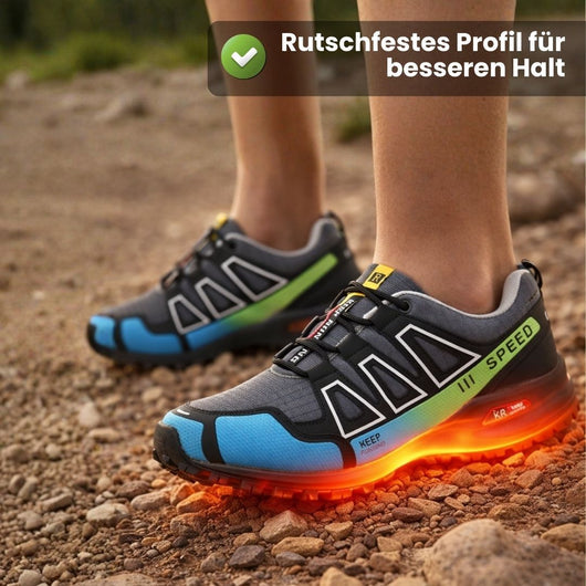 TerraStep Pro – Orthopädischer, wasserdichter & schmerzlindernder  Lauf- & Wanderschuh Unisex