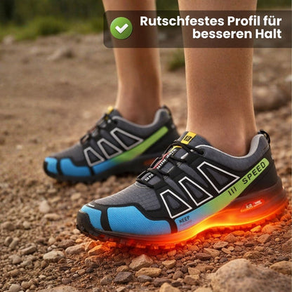 TerraStep Pro – Orthopädischer, wasserdichter & schmerzlindernder  Lauf- & Wanderschuh Unisex
