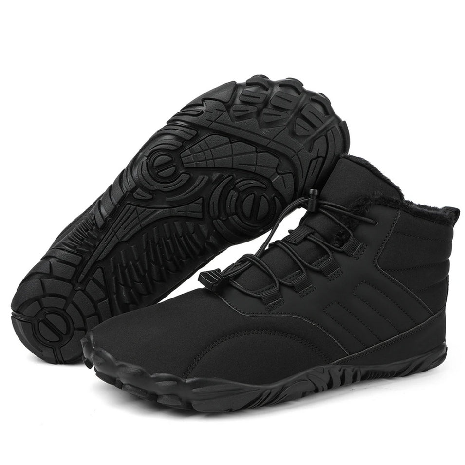 FrostBare – Wärmender Winter-Barfußstiefel mit rutschfester Sohle (Unisex)