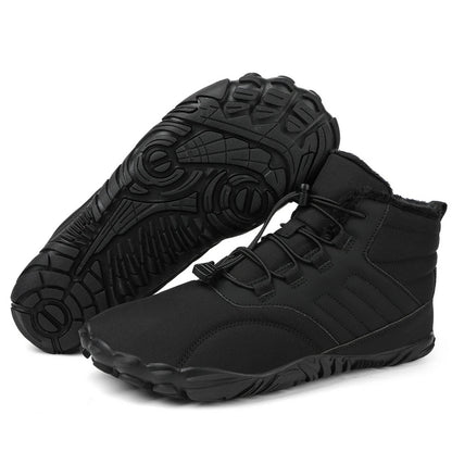 FrostBare – Wärmender Winter-Barfußstiefel mit rutschfester Sohle (Unisex)