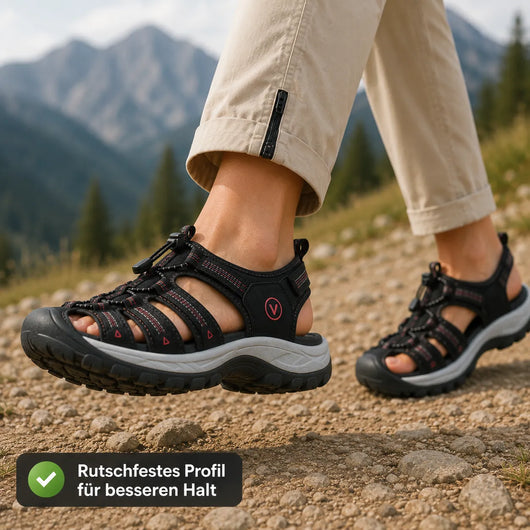 AeroTrail Pro – Schmerzlindernde Komfort-Sandalen zum Gehen & Wandern | Rutschfest & Federleicht